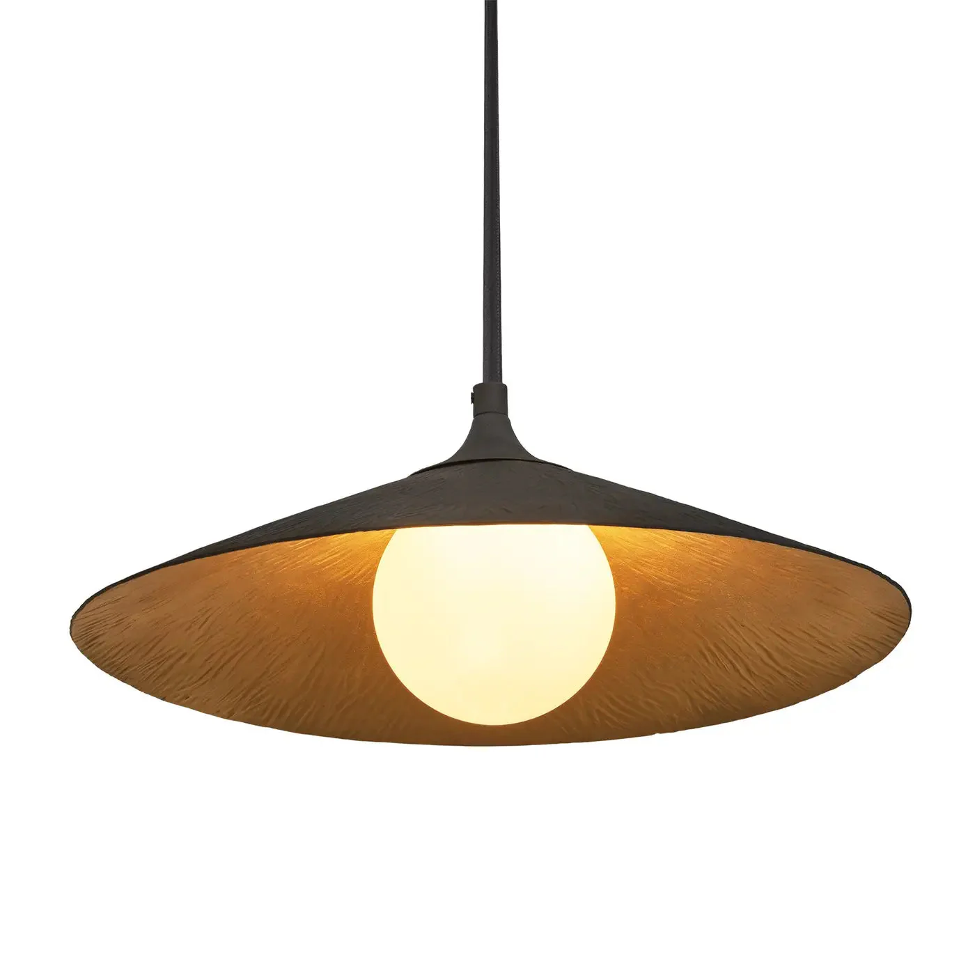 Flume Pendant Light - Black/ Bronze - Image 6