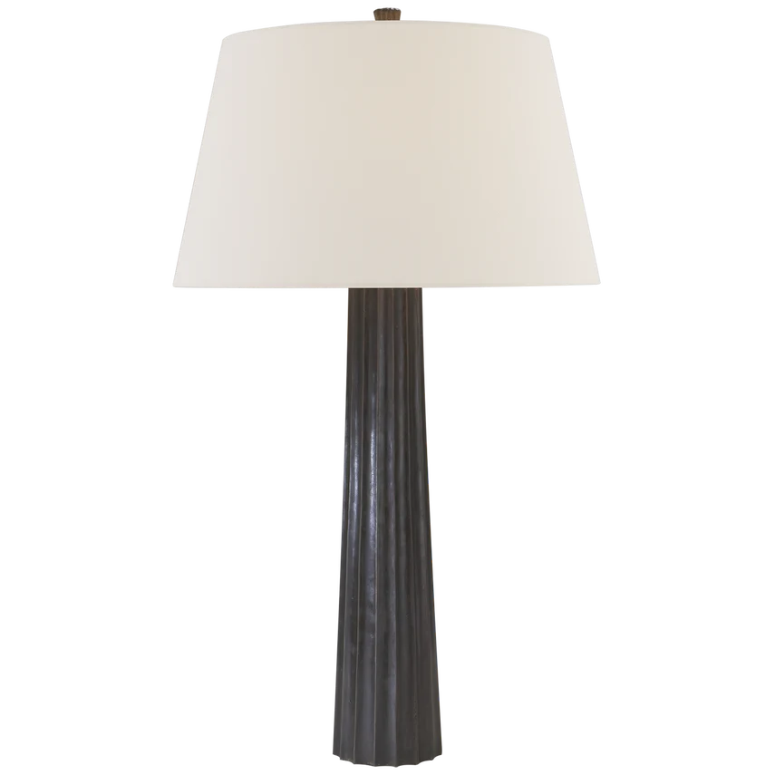 Fluted Spire Table Lamp - Various Colours - Image 2