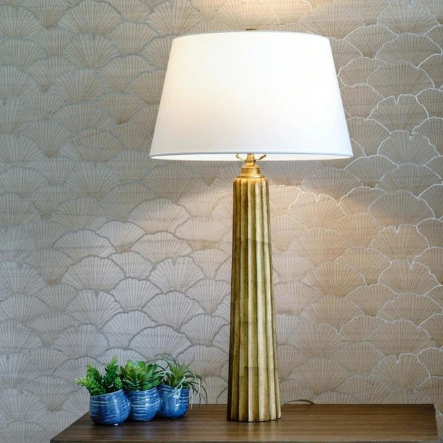 Fluted Spire Table Lamp - Various Colours - Image 4