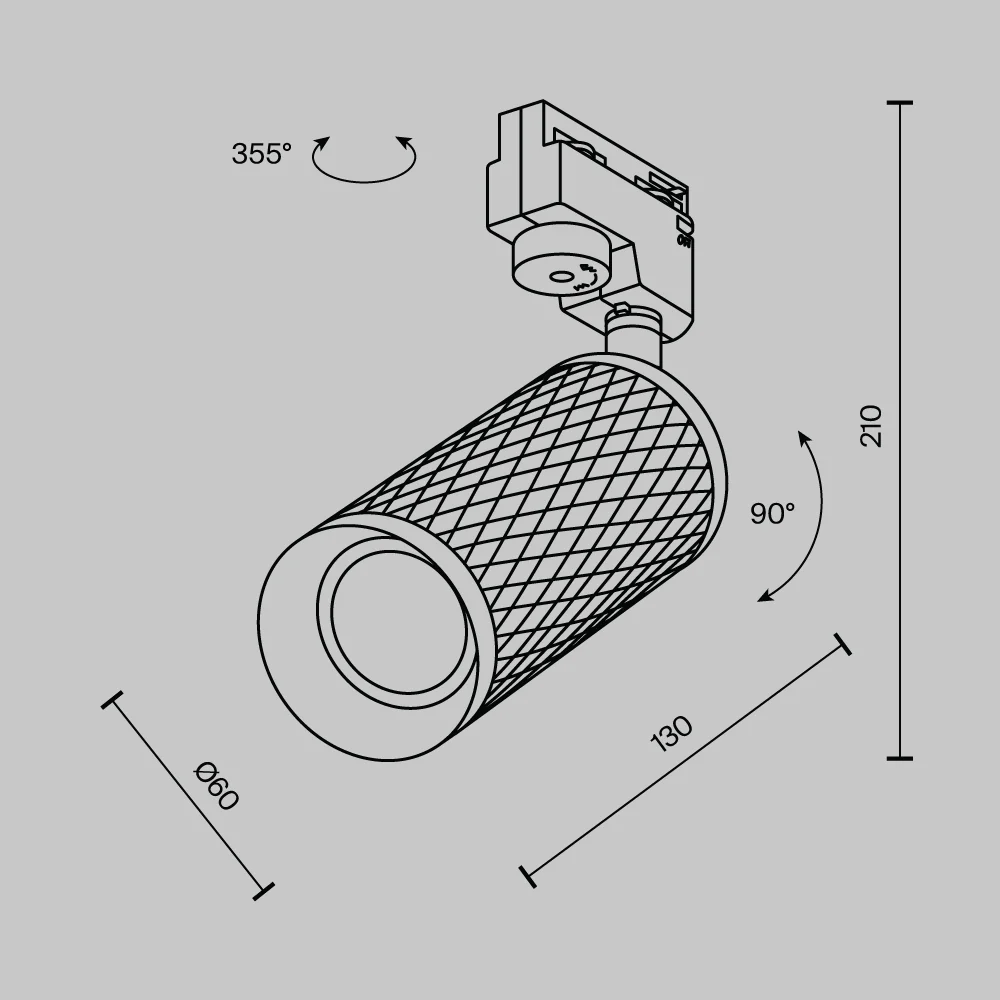 Focus Unity Design Track Lighting GU10 - Image 7