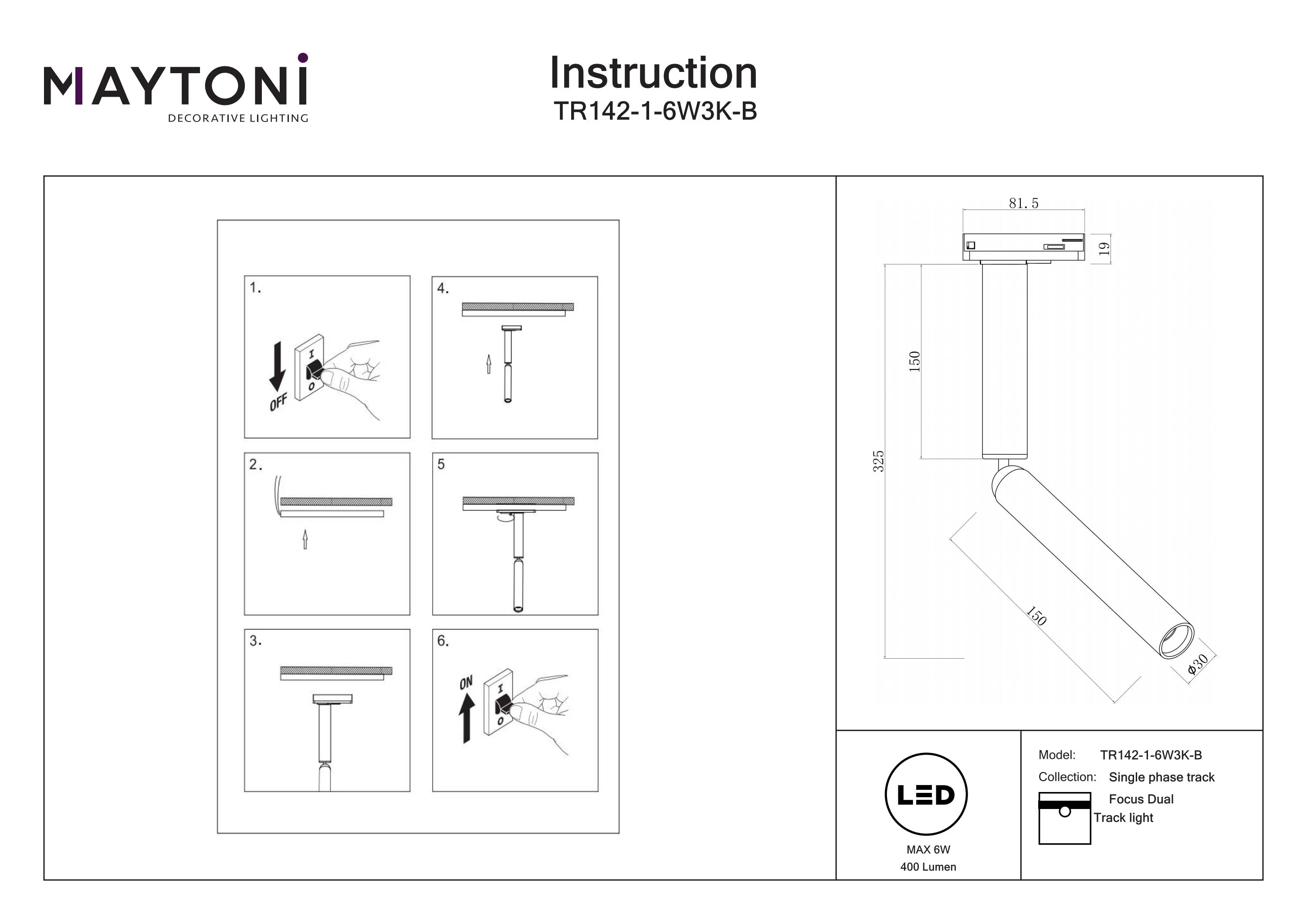 Focus Unity Dual Track Lighting -Integrated LED - Image 9