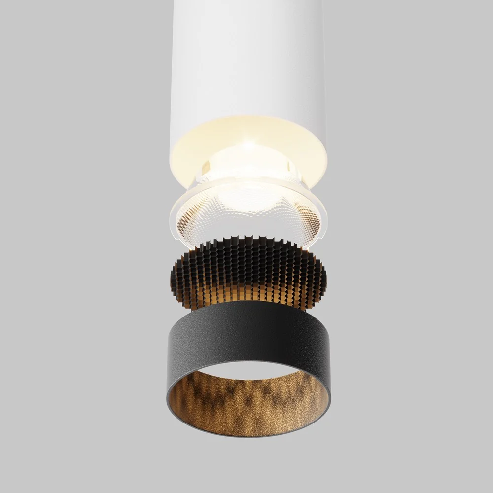 Focus LED 3000K/4000K Pendant Light- Black/ White Finishes - Image 6