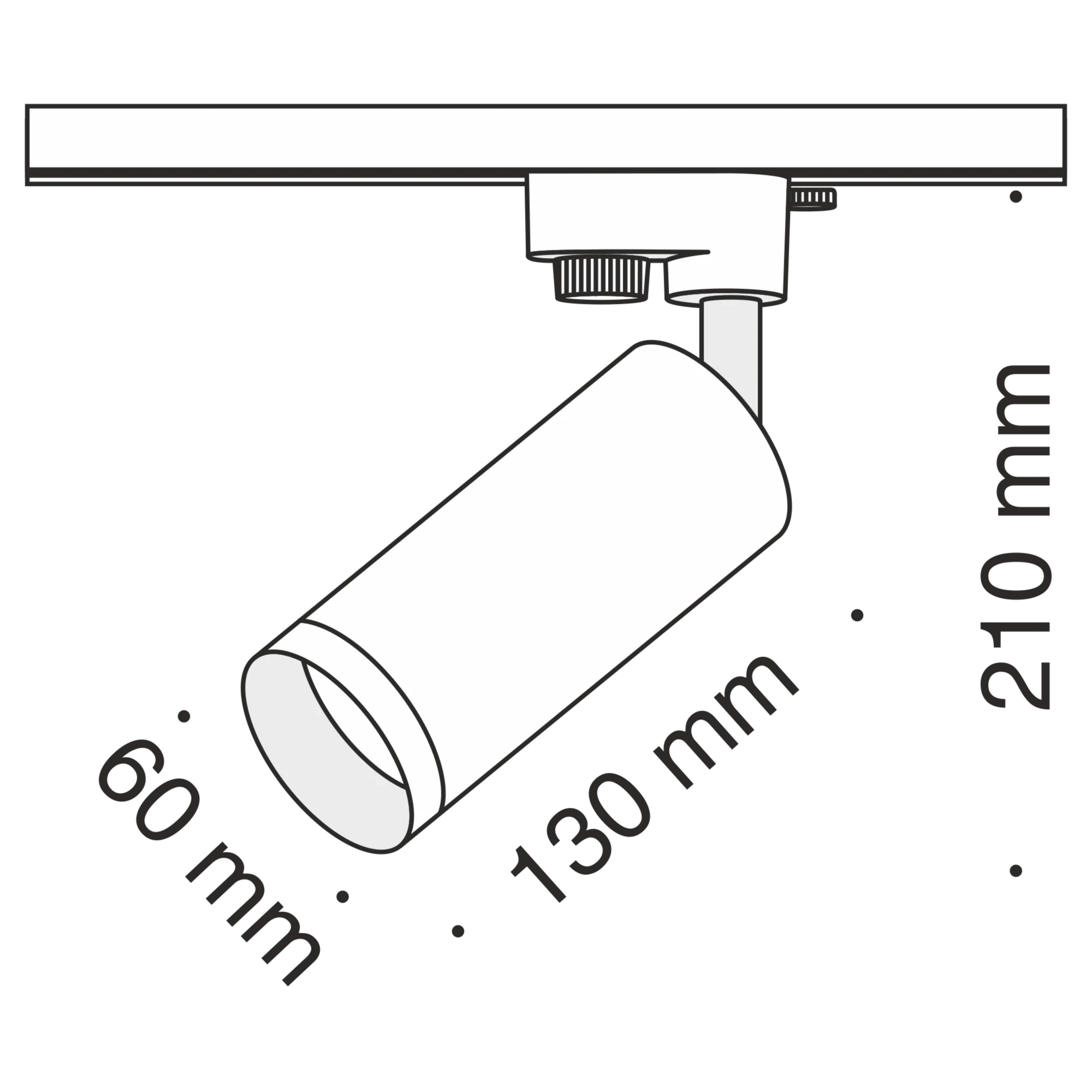 Focus Unity Track Lighting GU10 - Image 6
