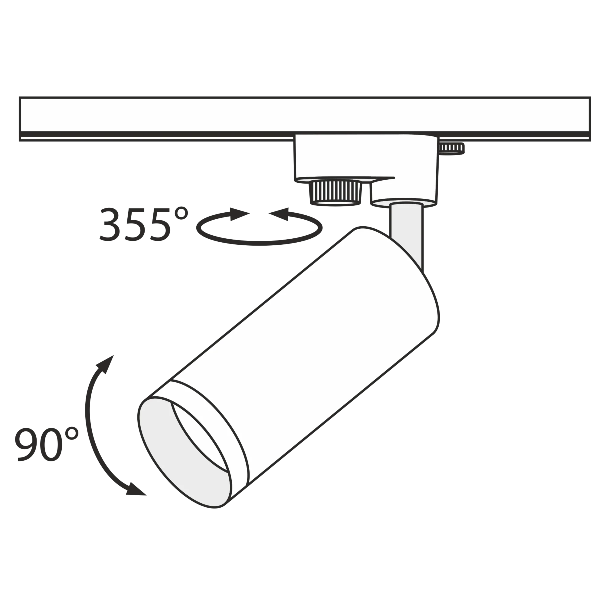 Focus Unity Track Lighting GU10 - Image 8