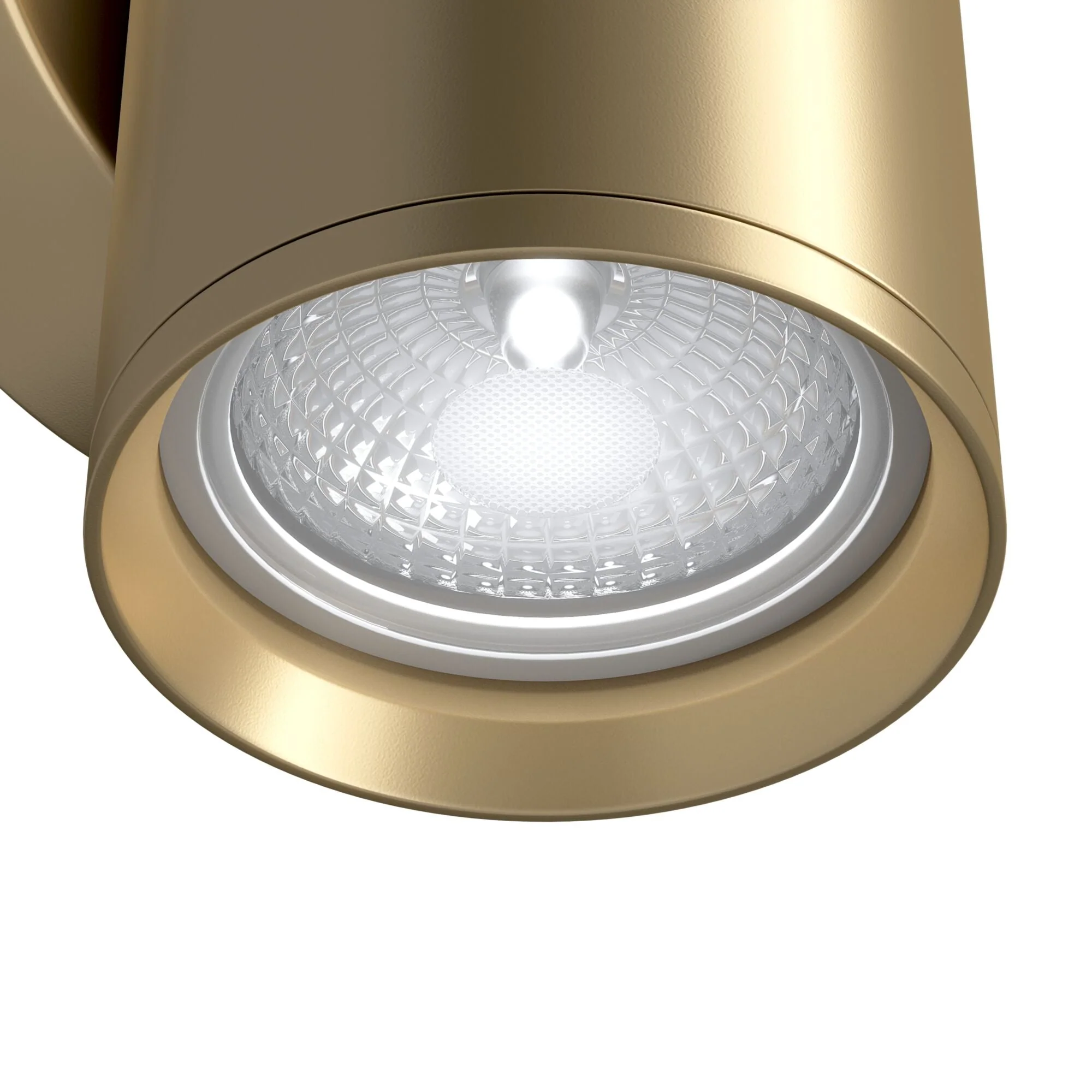 Focus Wall Light - Matt Gold / Black / White - Image 2