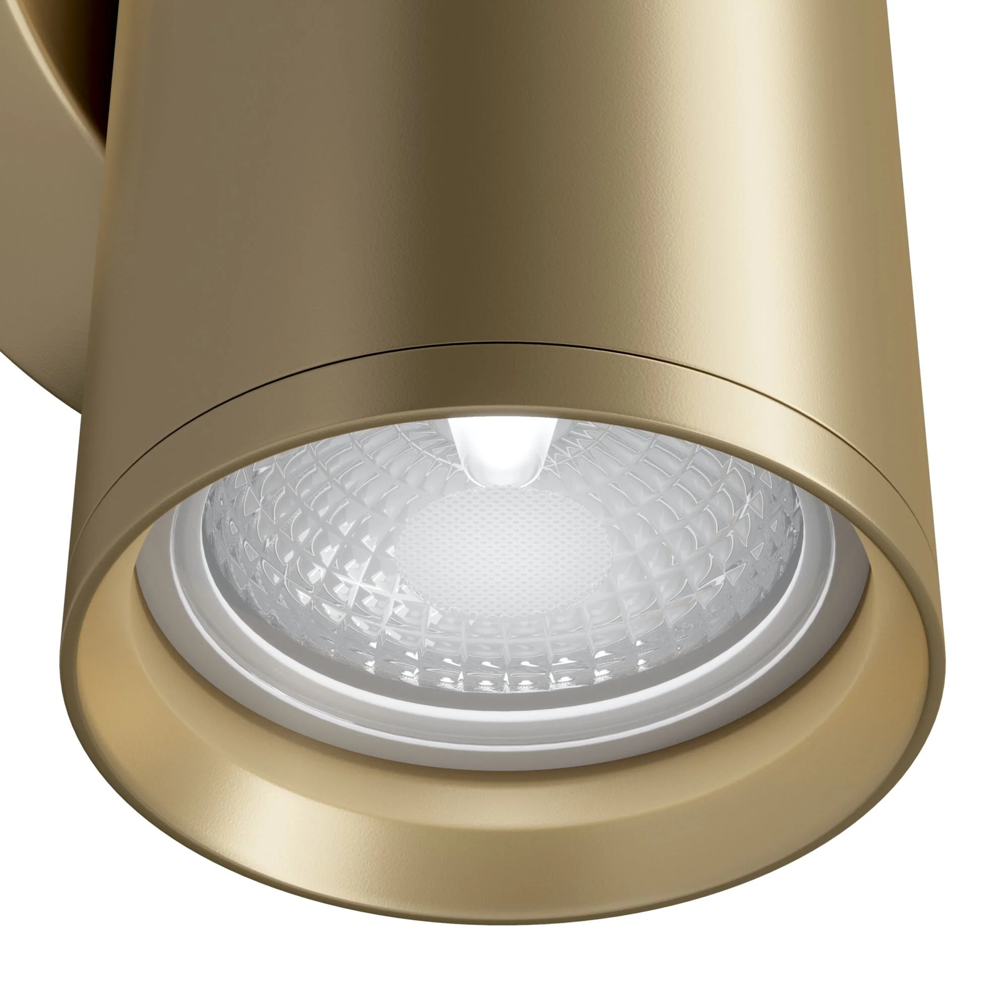 Focus Wall Light - Matt Gold / Black / White - Image 4