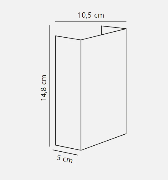 Fold 10/15cm Wall Light- Various Finishes - Image 63