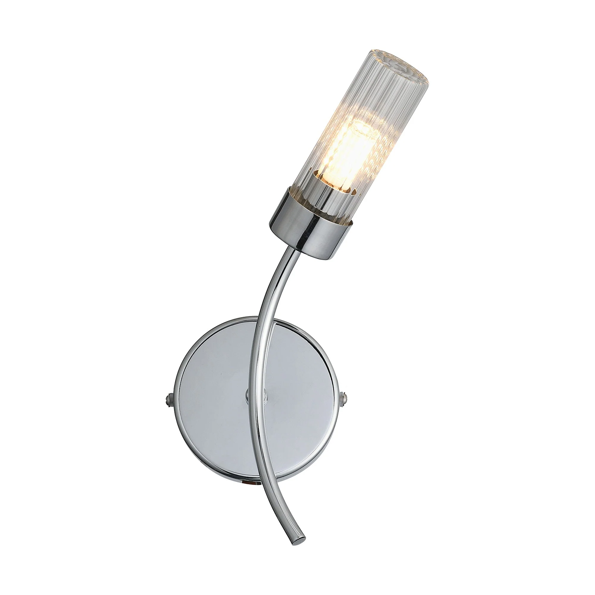 Foley 1Lt Left/Right Bathroom Wall Light IP44 - Image 5