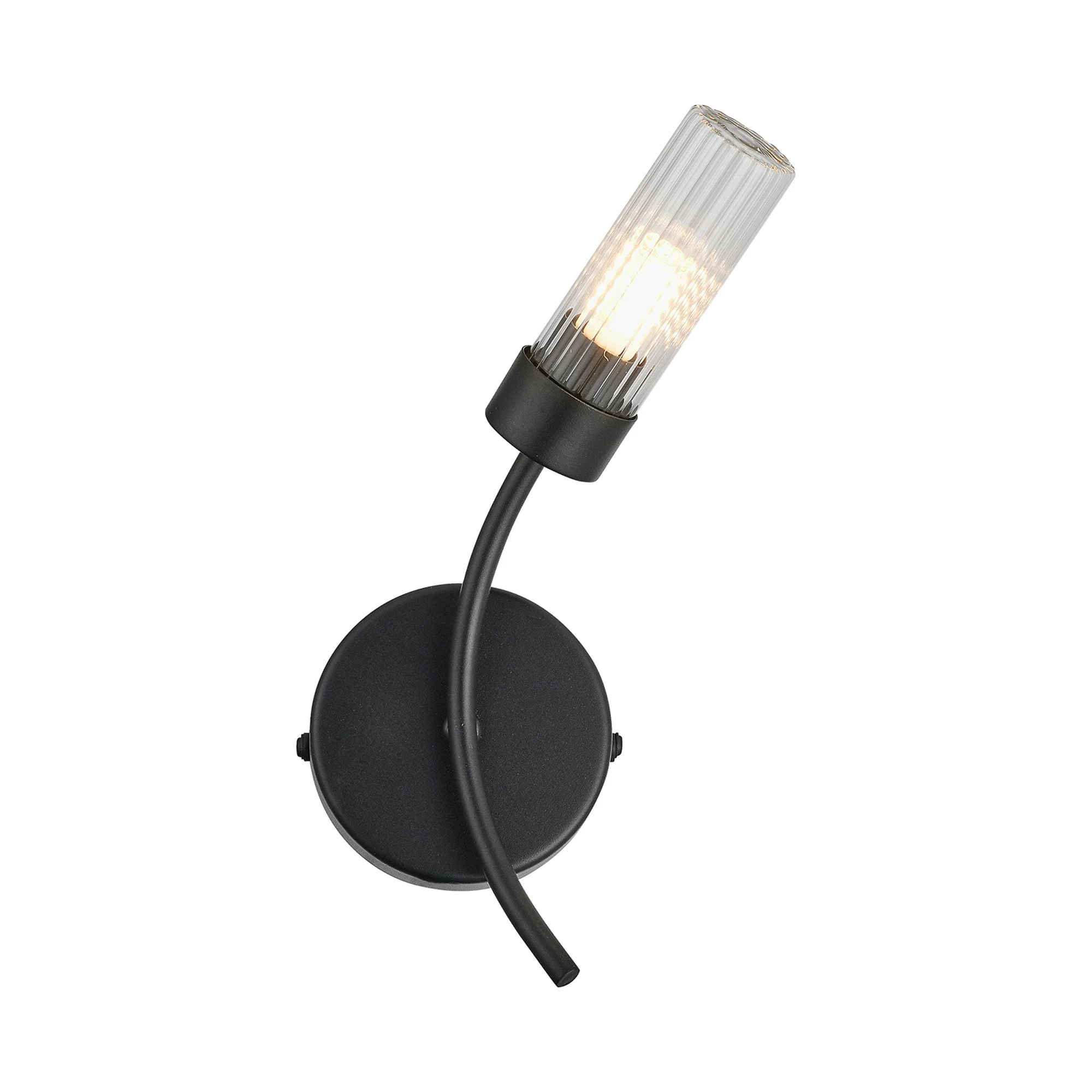 Foley 1Lt Left/Right Bathroom Wall Light IP44 - Image 6