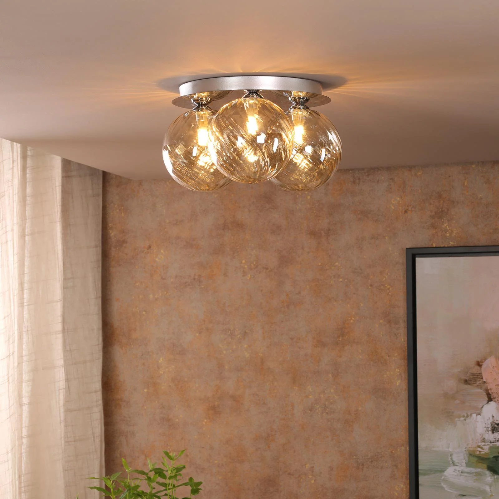 Foley 3/5 Lt Flush Light - Various Finishes - Image 13