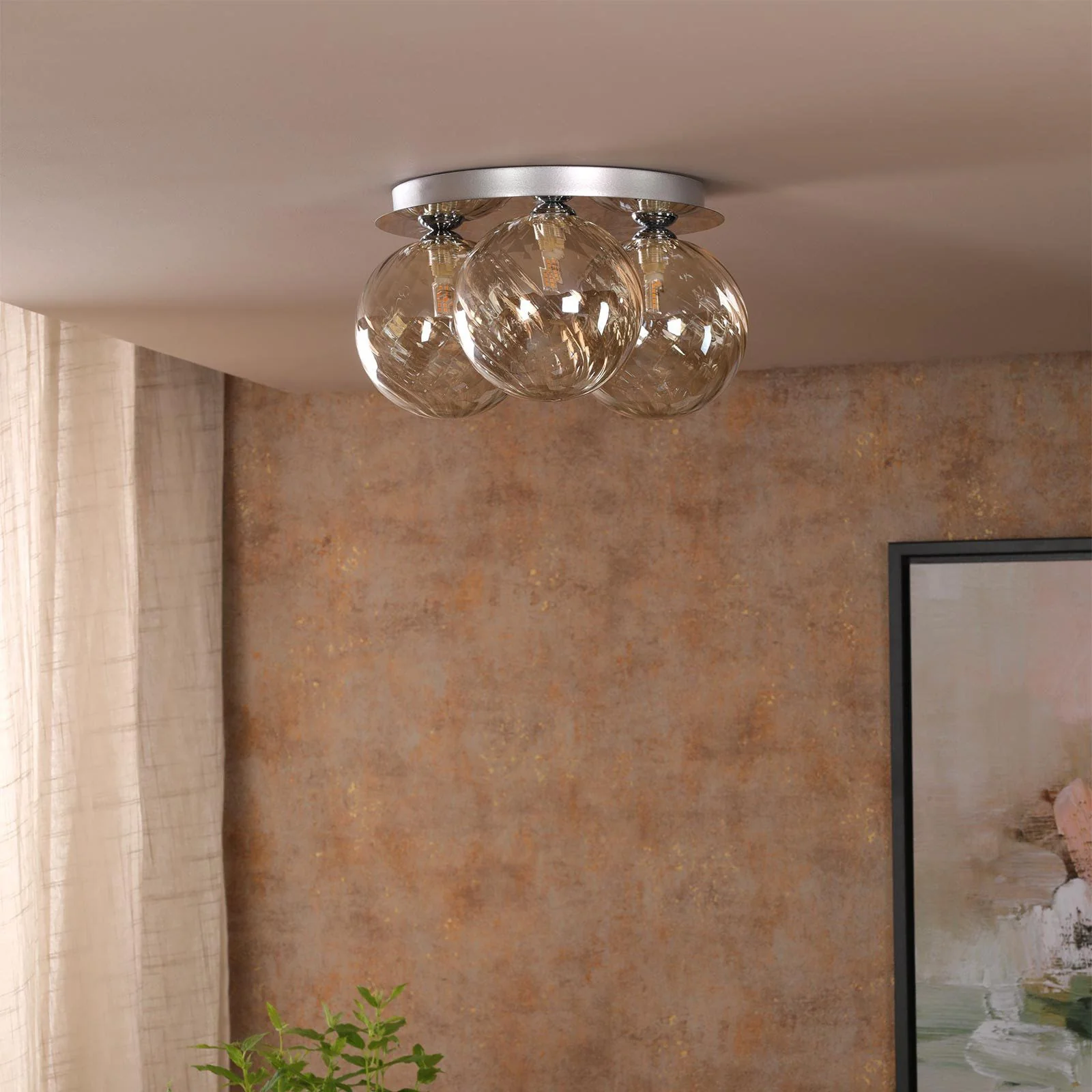 Foley 3/5 Lt Flush Light - Various Finishes - Image 14