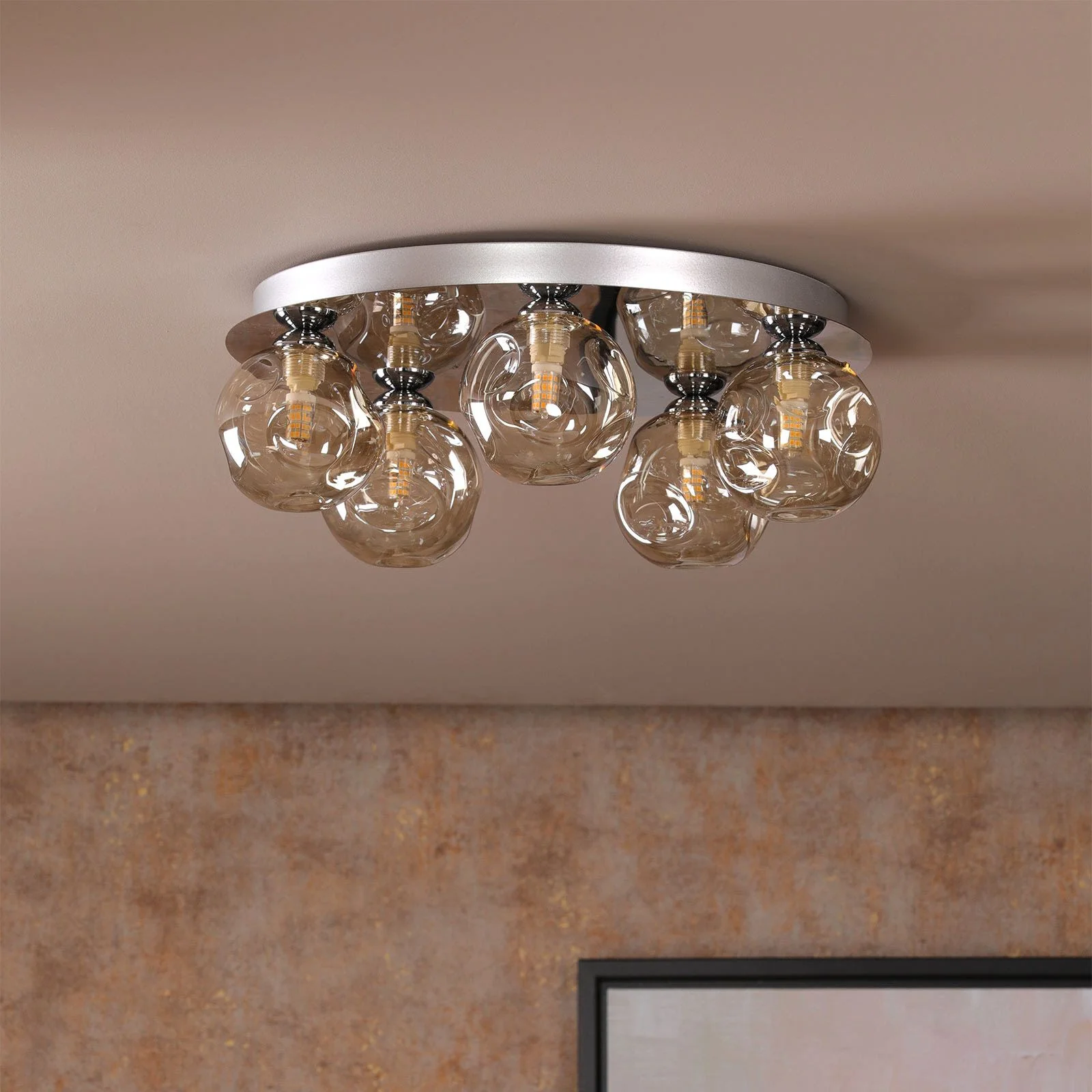 Foley 3/5 Lt Flush Light - Various Finishes - Image 28