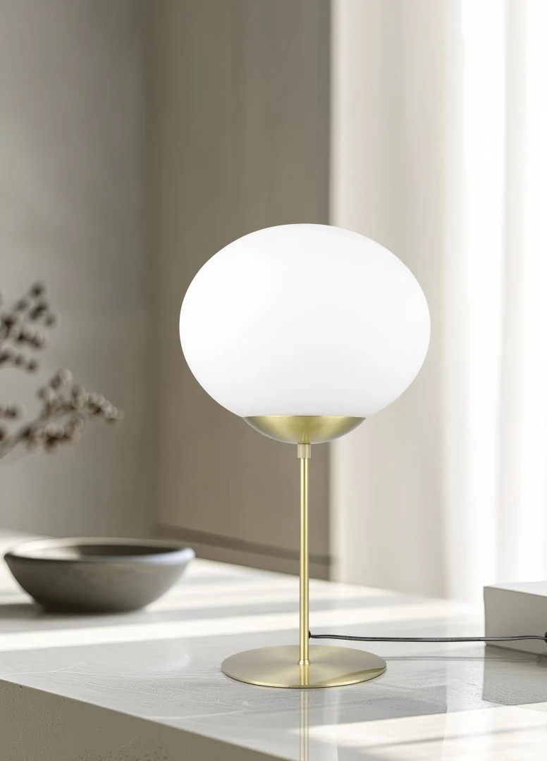 Fomento Table Lamp - Black/Brass - Image 6