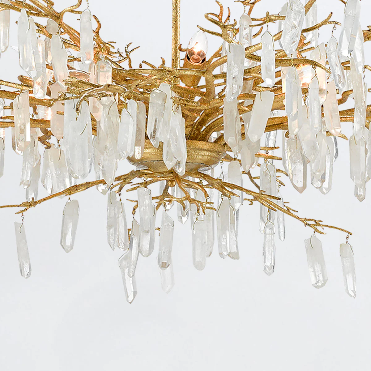 Forest Dawn 8 lt Chandelier E14 - Image 7