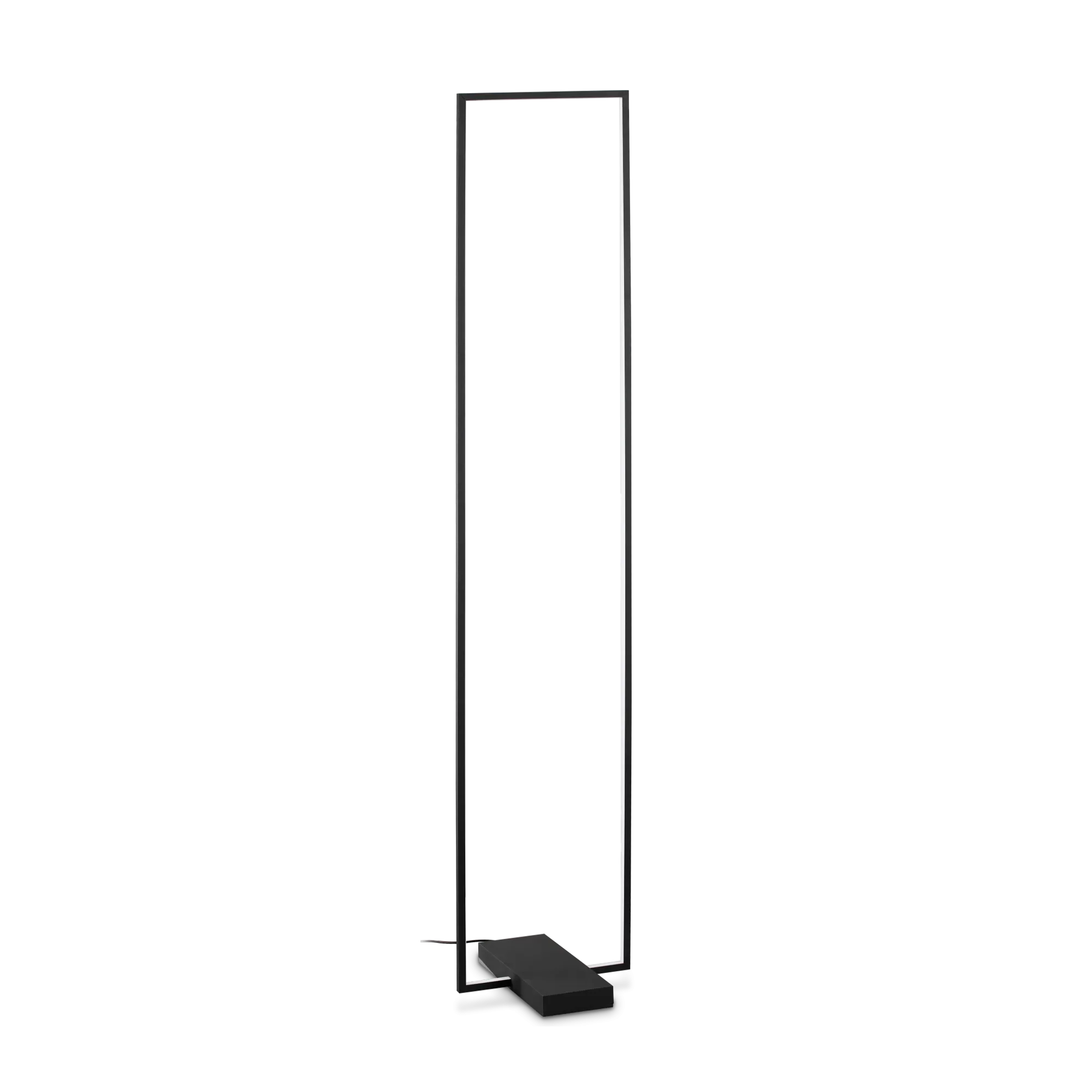 Frame LED Floor Lamp - Black/White Finish - Image 2