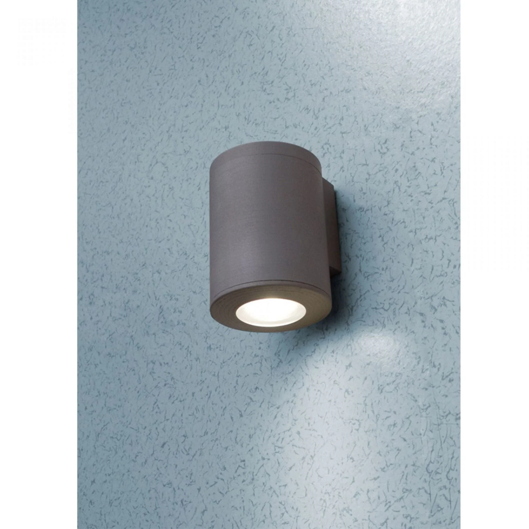 Franca 90 1/2Lt LED 3.5W Up/Down Wall Light - Black/Grey Finish - Image 4