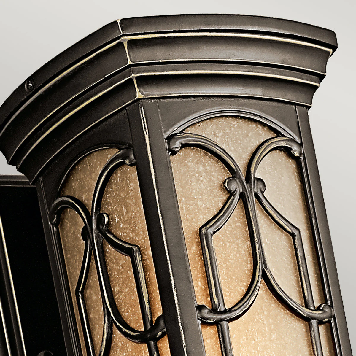 Franceasi Small/Medium Wall Lantern - Olde Bronze Finish - Image 2