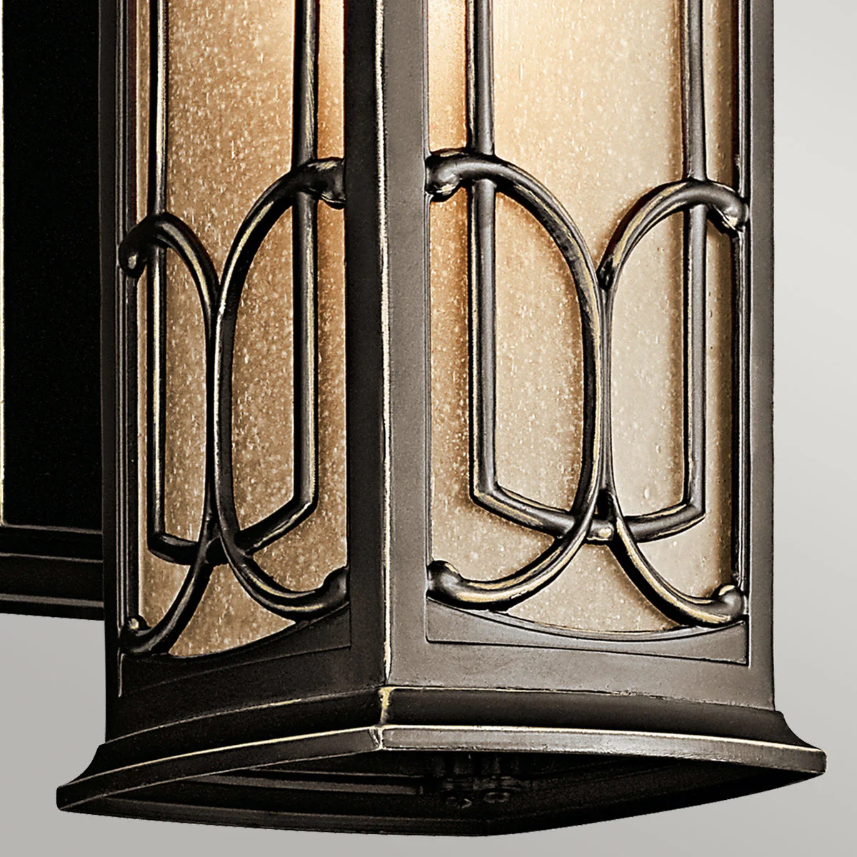 Franceasi Small/Medium Wall Lantern - Olde Bronze Finish - Image 4
