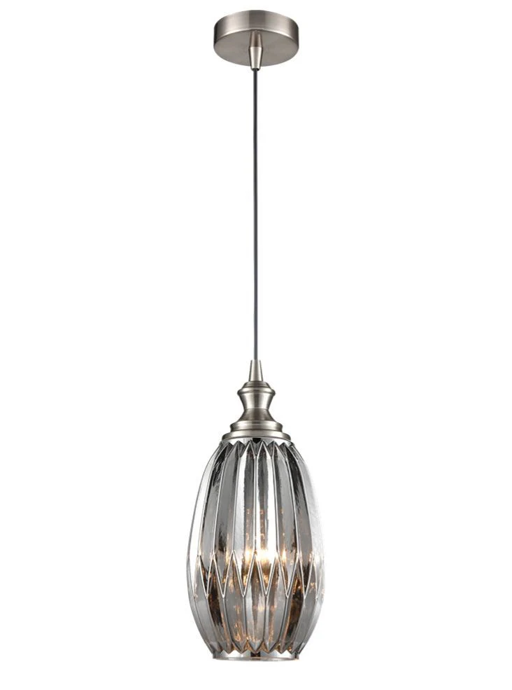 Dante Small/Medium Pendant Ceiling Light - Bronze/Satin Nickel Finish - Image 3