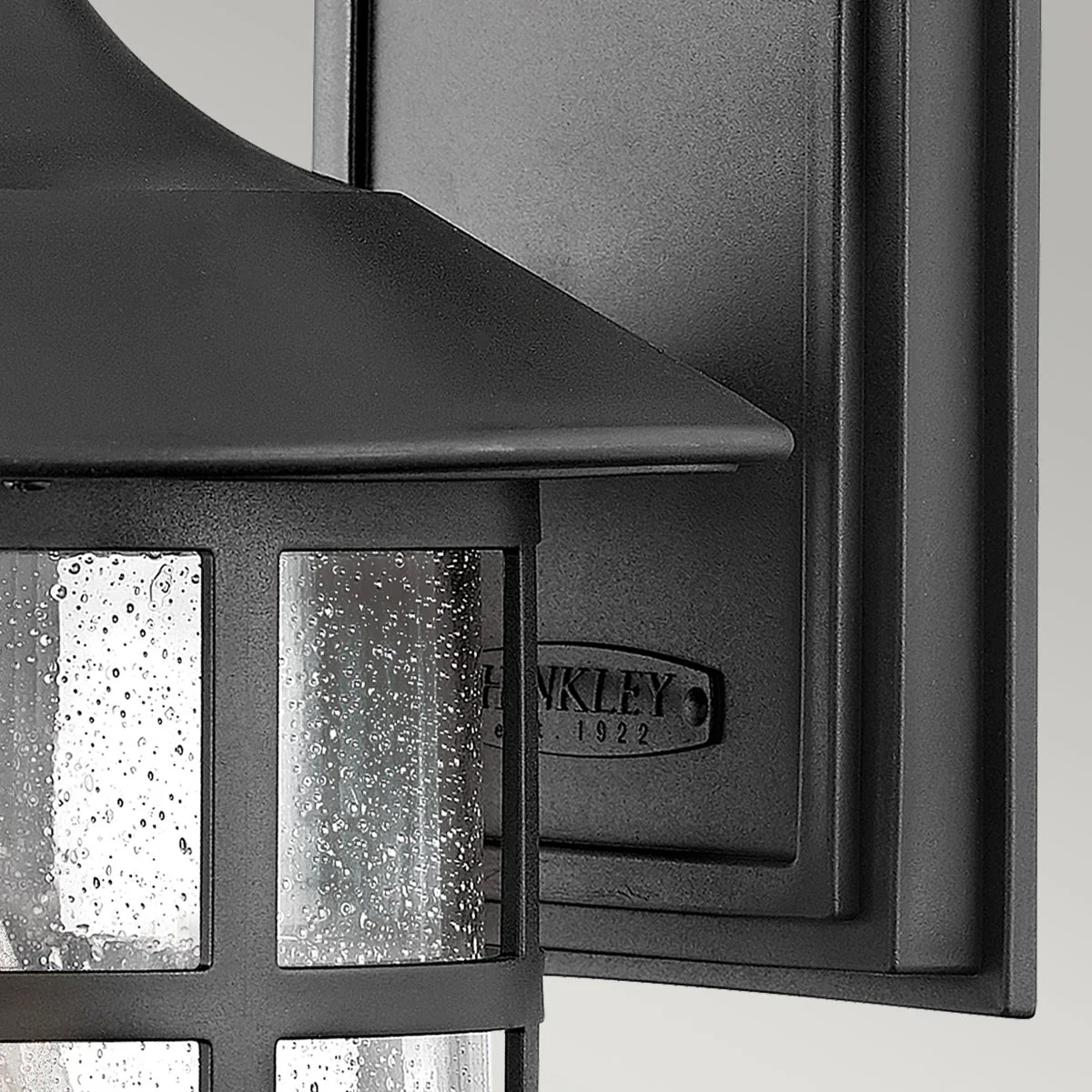 Freeport Small/Medium/Large Wall Lantern - Textured Black/White Finish - Image 15