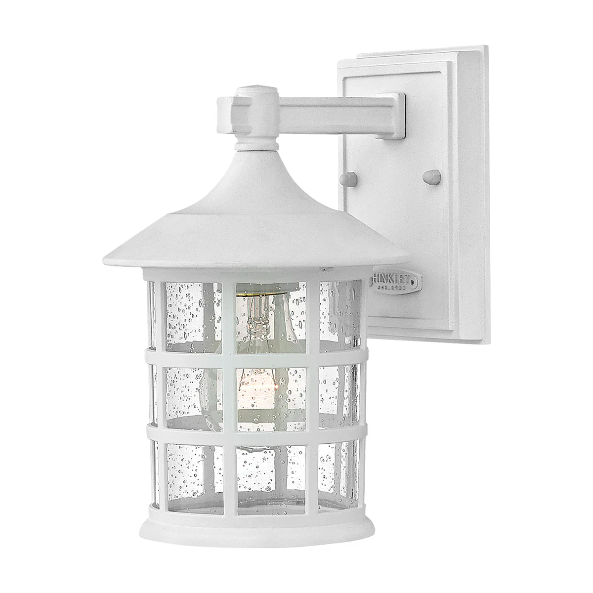 Freeport Small/Medium/Large Wall Lantern - Textured Black/White Finish - Image 16