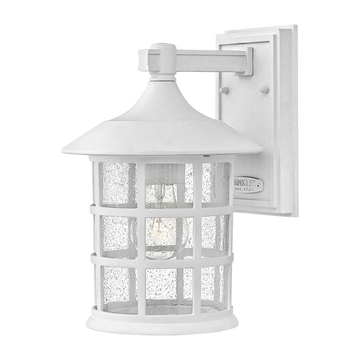 Freeport Small/Medium/Large Wall Lantern - Textured Black/White Finish - Image 21