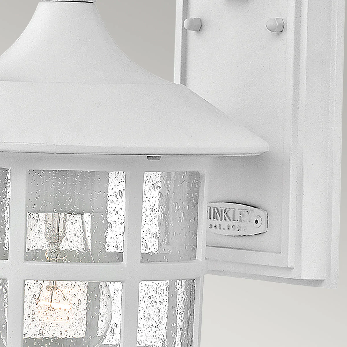 Freeport Small/Medium/Large Wall Lantern - Textured Black/White Finish - Image 25