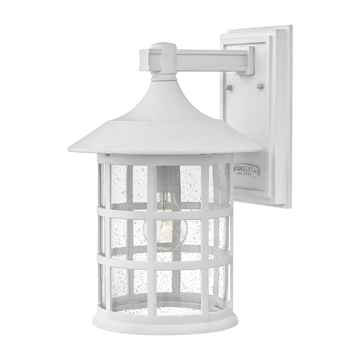 Freeport Small/Medium/Large Wall Lantern - Textured Black/White Finish - Image 26