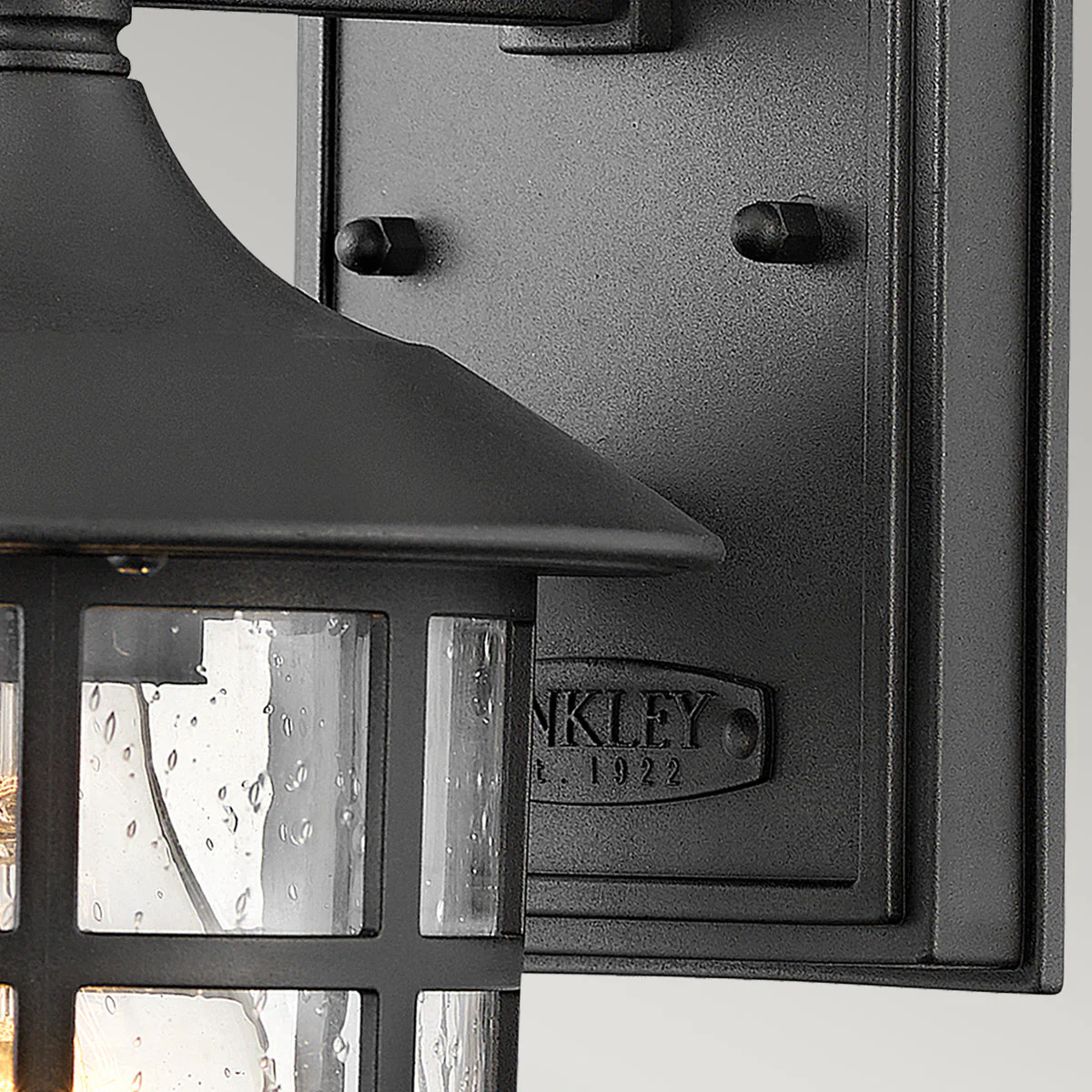 Freeport Small/Medium/Large Wall Lantern - Textured Black/White Finish - Image 5