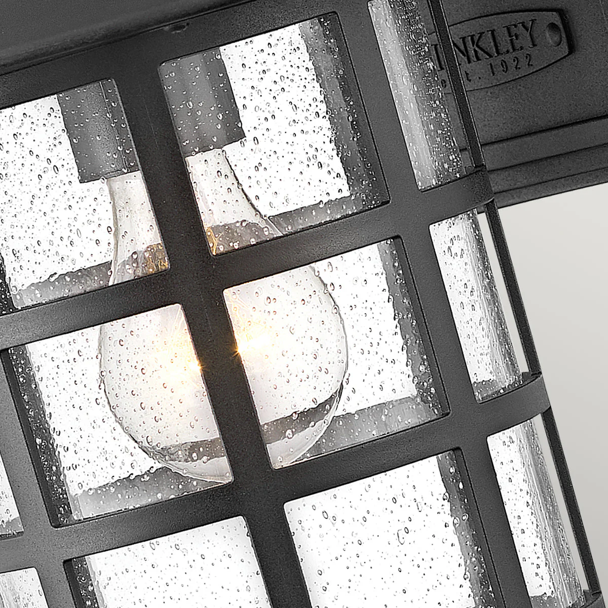 Freeport Small/Medium/Large Wall Lantern - Textured Black/White Finish - Image 8