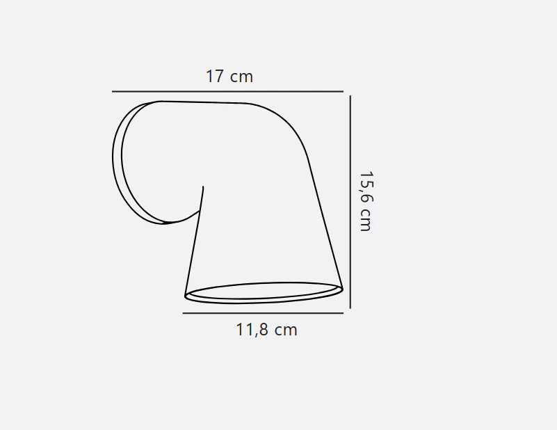 Front Single Wall Light- Black/ White - Image 10