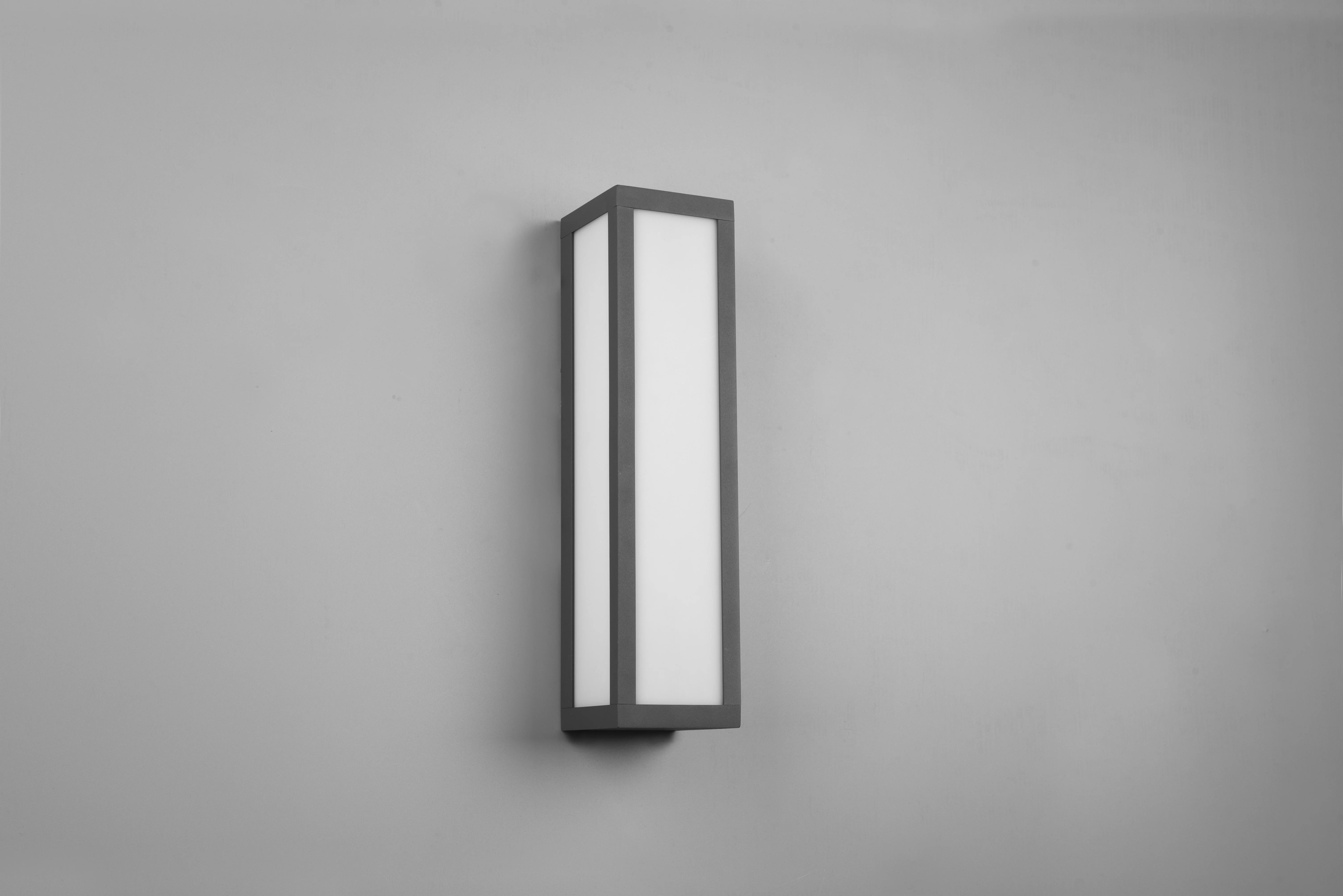 Fuerte Anthracite IP54 Outdoor LED Wall Light - Image 2