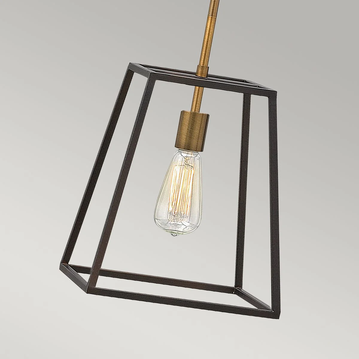 Fulton 1/4L Pendant Ceiling Light - Bronze Finish - Image 3