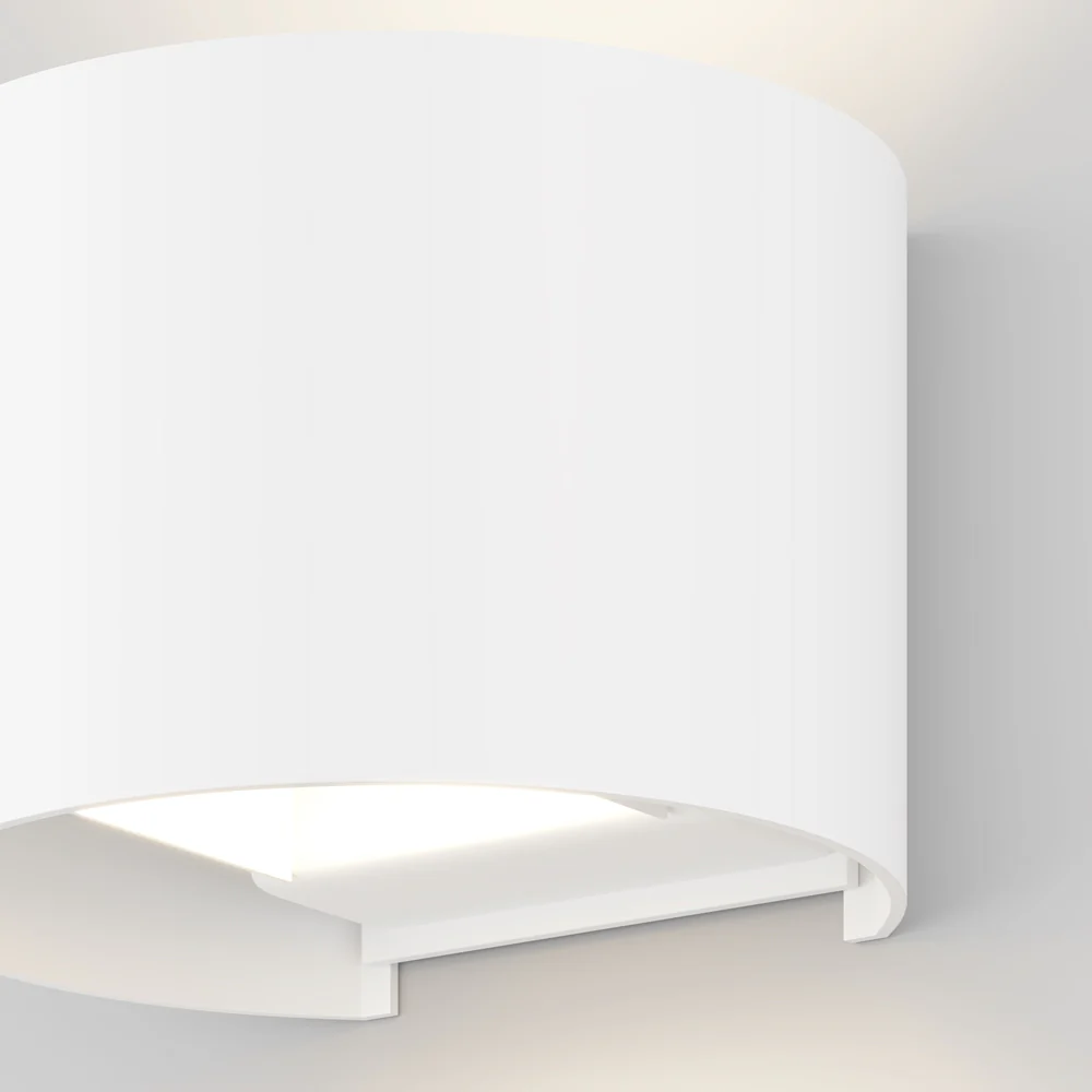 Fulton LED Up/Down Outdoor Wall Light- Black/ White Finishes - Image 12