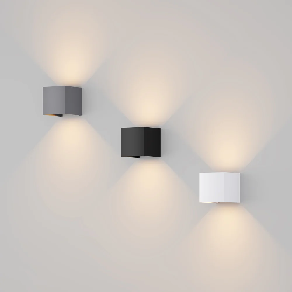 Fulton LED Up/Down Outdoor Wall Light- Black/ White Finishes - Image 20