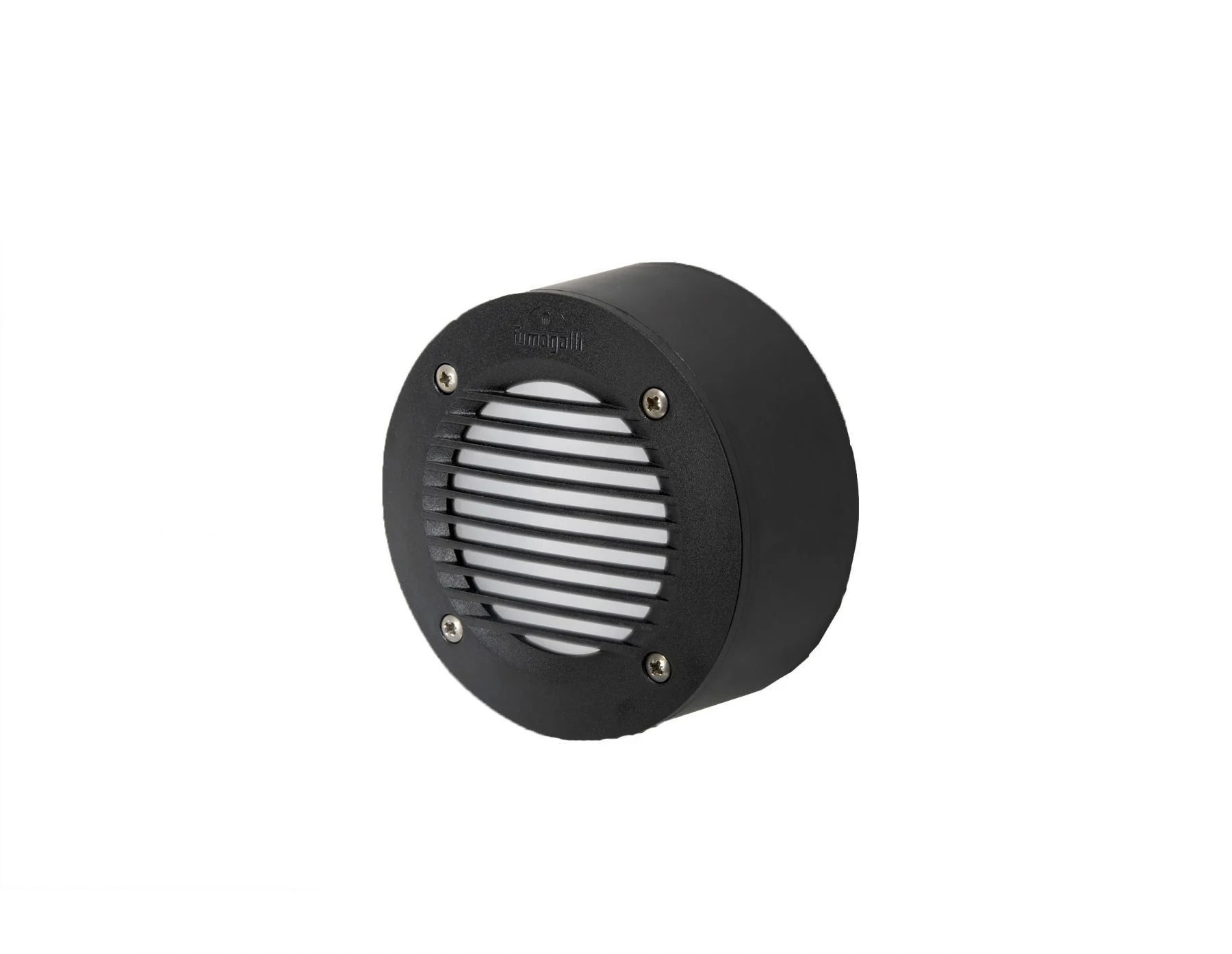 Fumagalli Magnalux Extraleti 100 Round  Black/Grey Opal LED GX53 3W Wall Light Garden Lights - Image 4