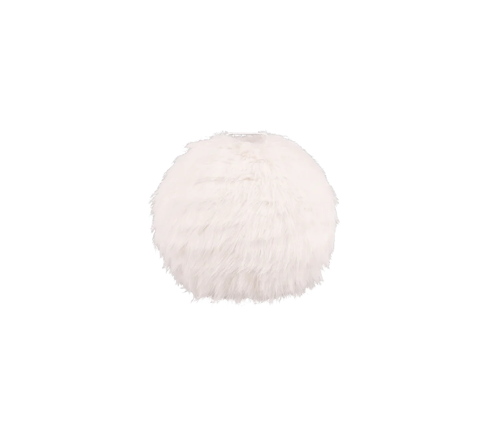 Furry Table Lamp - Synthetic Plush - Image 3