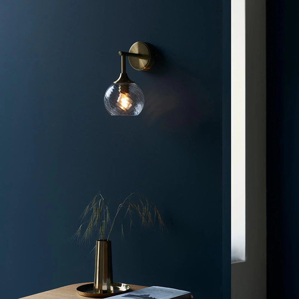 Furze Wall Light - Antique Brass/Bright Nickel - Image 11