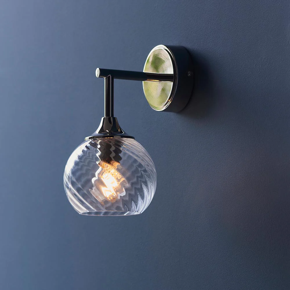 Furze Wall Light - Antique Brass/Bright Nickel - Image 12