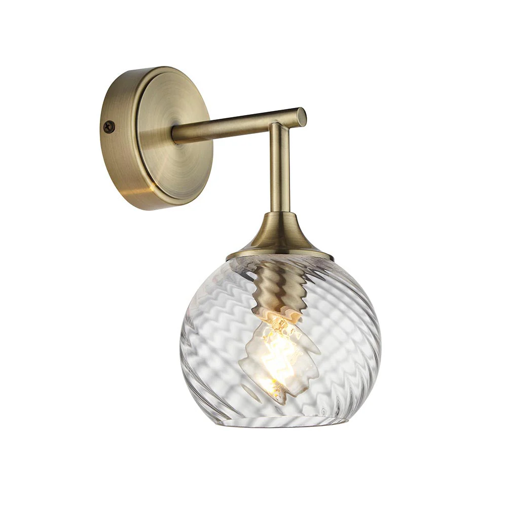 Furze Wall Light - Antique Brass/Bright Nickel - Image 19