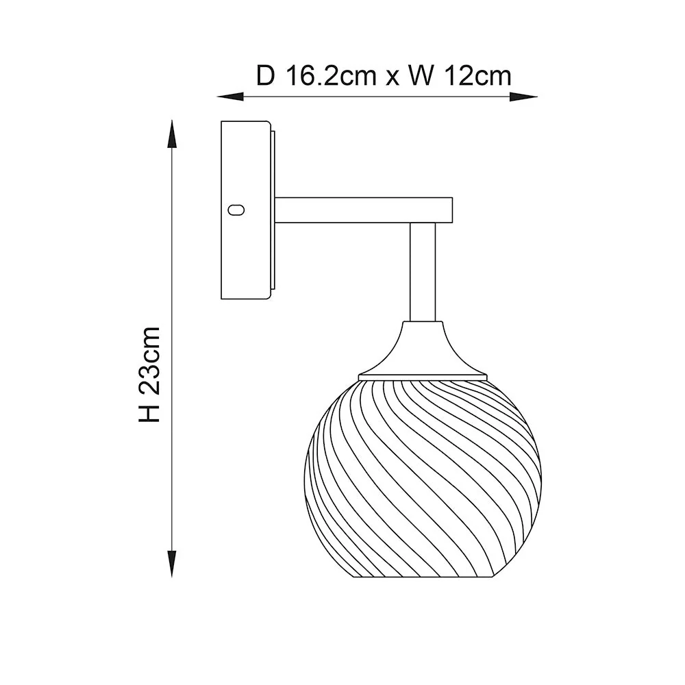 Furze Wall Light - Antique Brass/Bright Nickel - Image 21