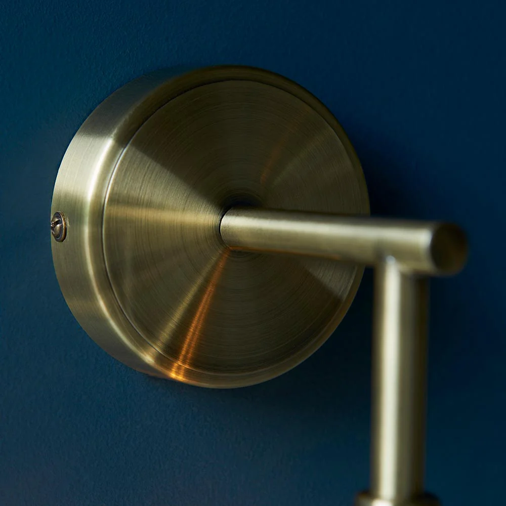 Furze Wall Light - Antique Brass/Bright Nickel - Image 3