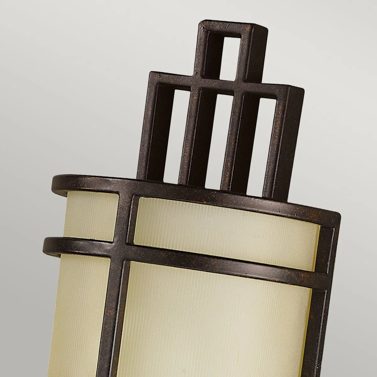 Fusion 1/2Lt Wall Light - Grecian Bronze Finish - Image 2