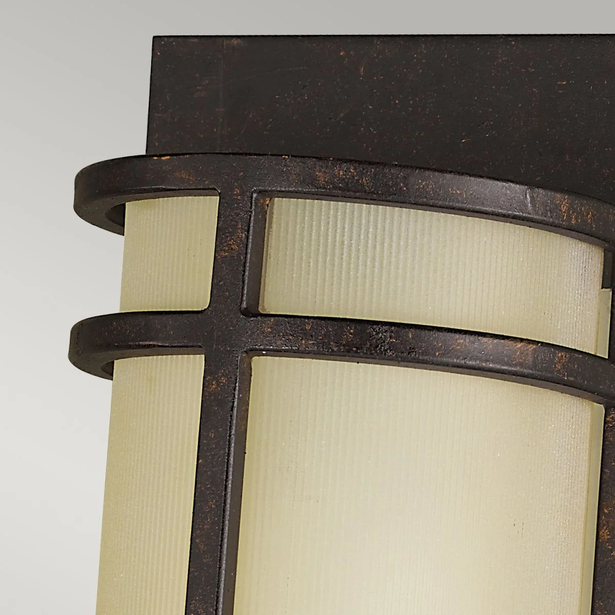 Fusion 1/2Lt Wall Light - Grecian Bronze Finish - Image 5