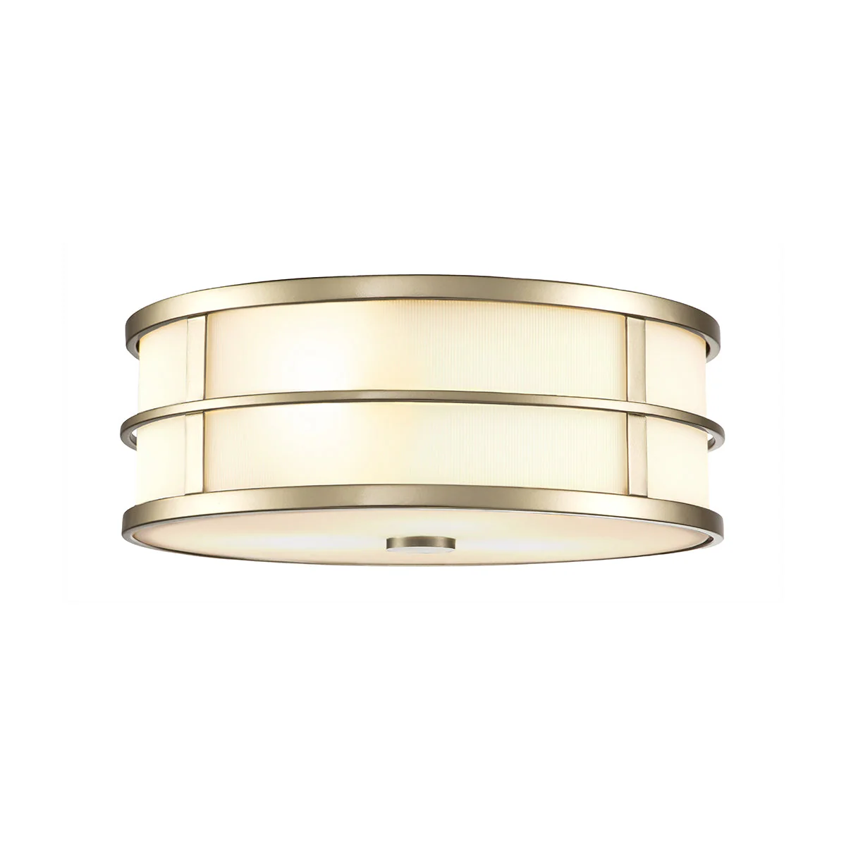 Fusion 3 Light Flush - Grecian Bronze/Painted Natural Brass - Image 2