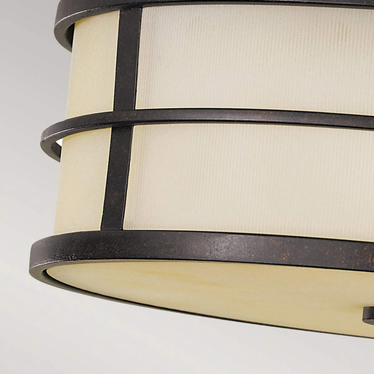 Fusion 3 Light Flush - Grecian Bronze/Painted Natural Brass - Image 3