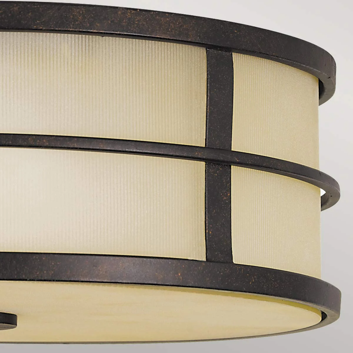Fusion 3 Light Flush - Grecian Bronze/Painted Natural Brass - Image 4
