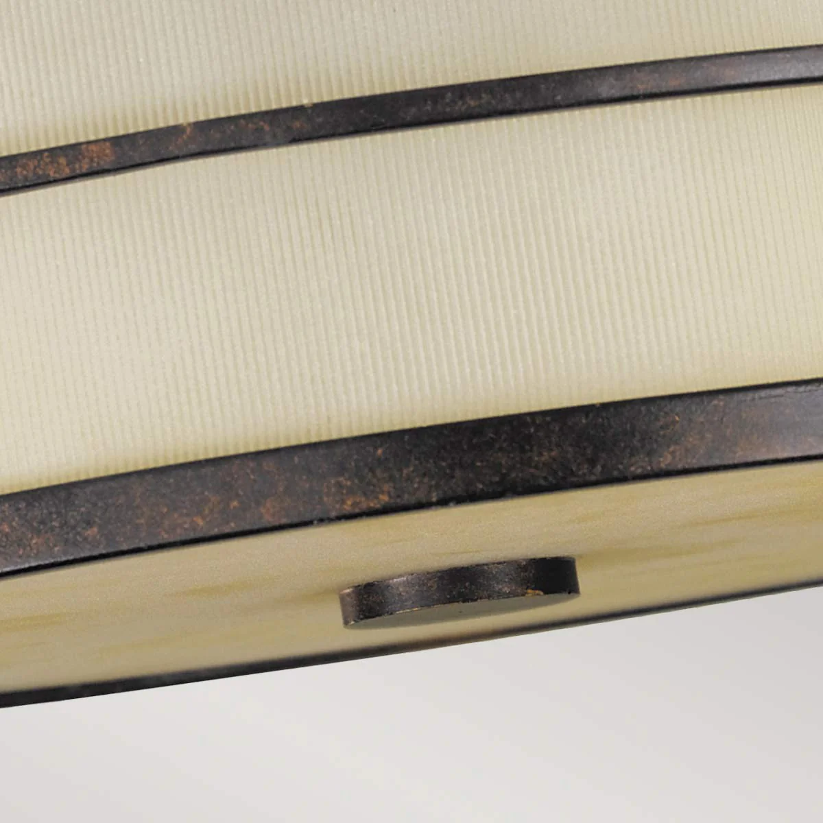Fusion 3 Light Semi-Flush - Grecian Bronze/Painted Natural - Image 5