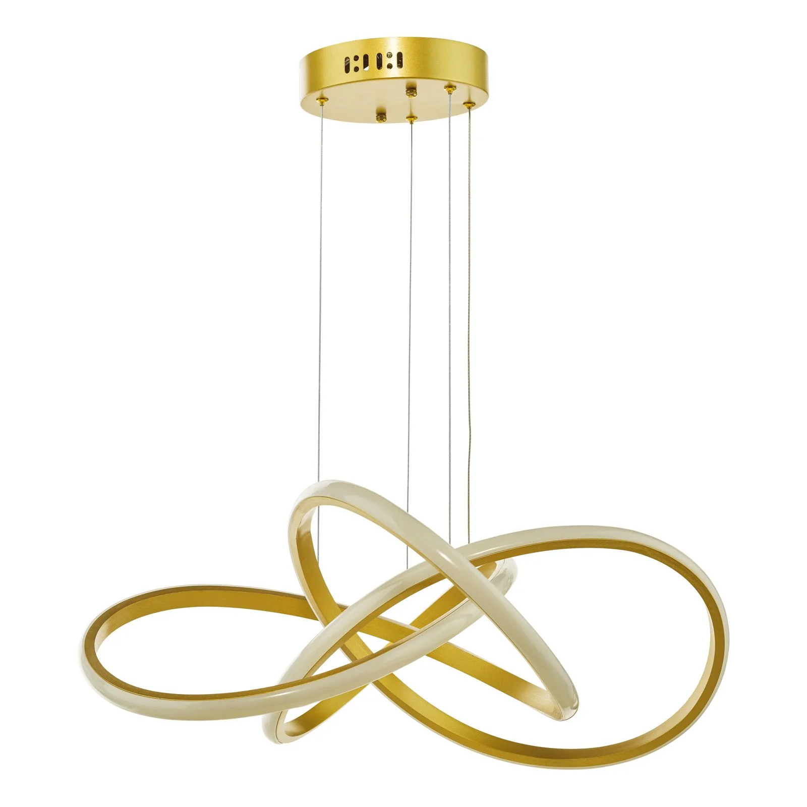Fusion LED Ceiling Light - Satin Gold - Image 2