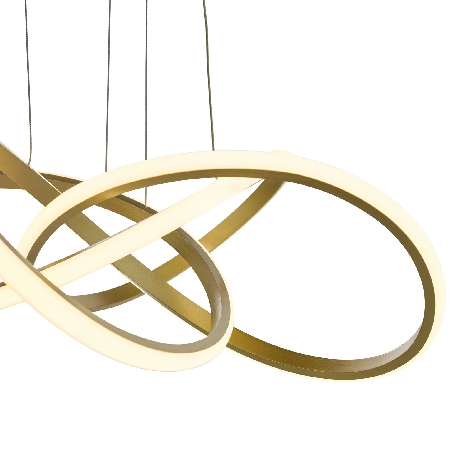 Fusion LED Ceiling Light - Satin Gold - Image 3